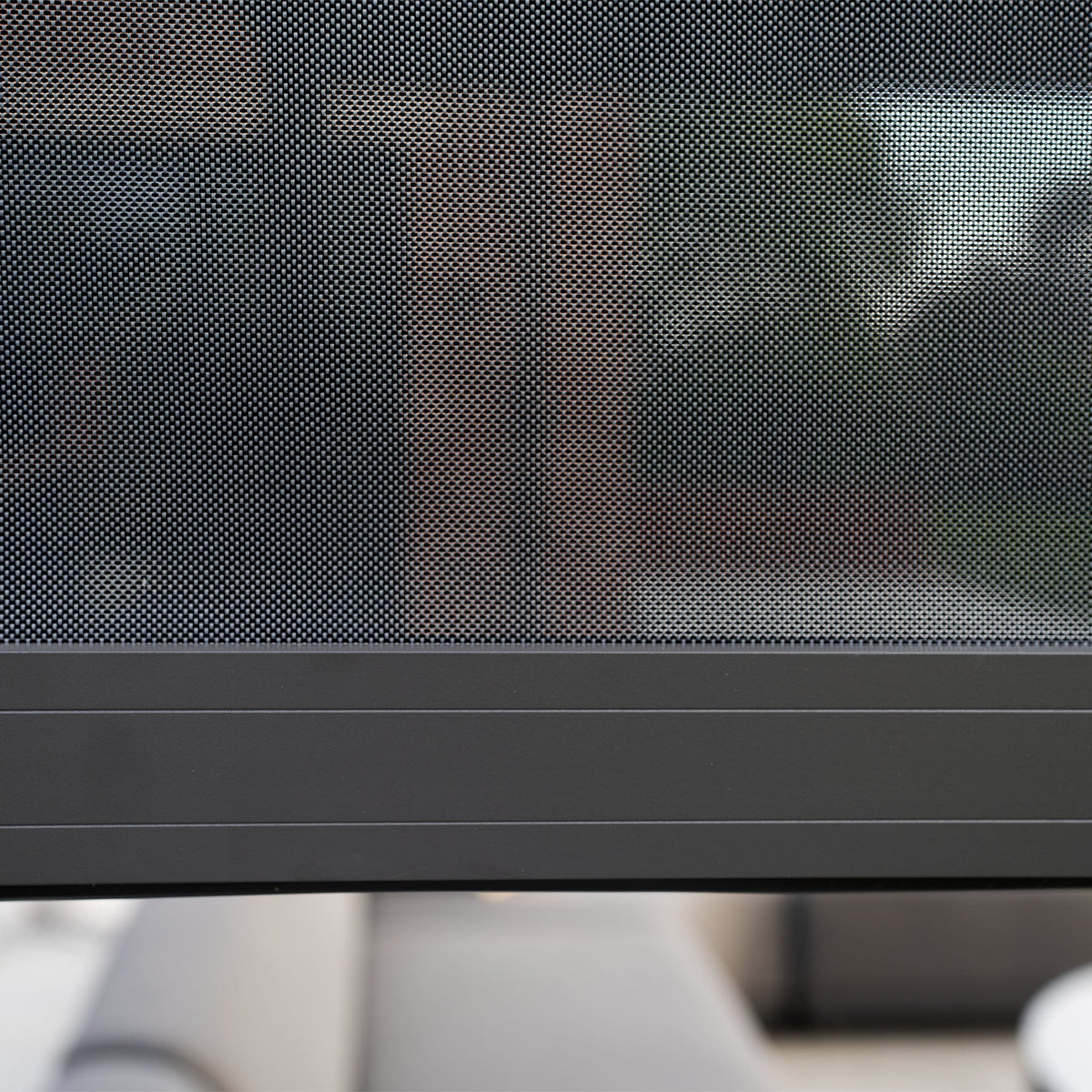 PergoSTET Pro 3m x 4m Rectangular Pergola with 3 Manual Side Blinds and LED Lighting in Grey