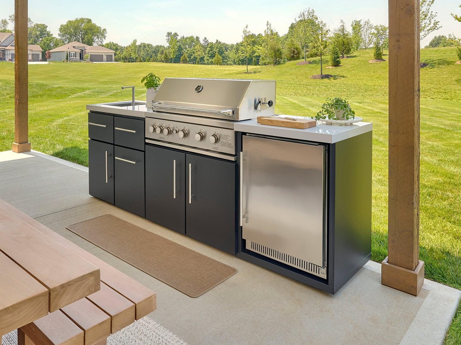 Z-Island | 9ft Kitchen Island